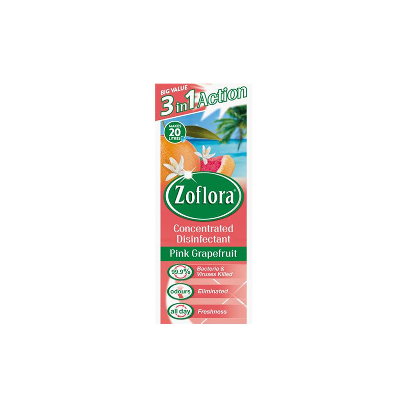 Zoflora Concentrated Disinfectant Pink Grapefruit