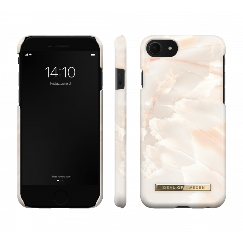 iDeal Of Sweden Fashion Case iPhone 8/7/6/6S/SE Rose Pearl Marble