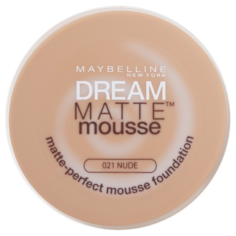 Maybelline Dream Matte Mousse Foundation 021 Nude