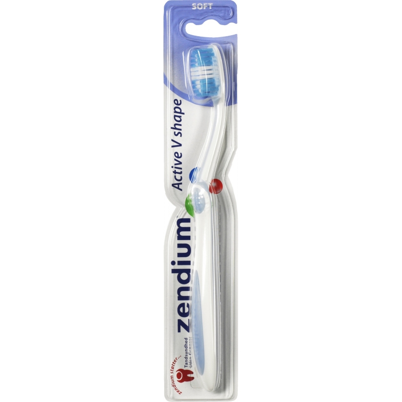 Zendium Active V Shape Soft Toothbrush