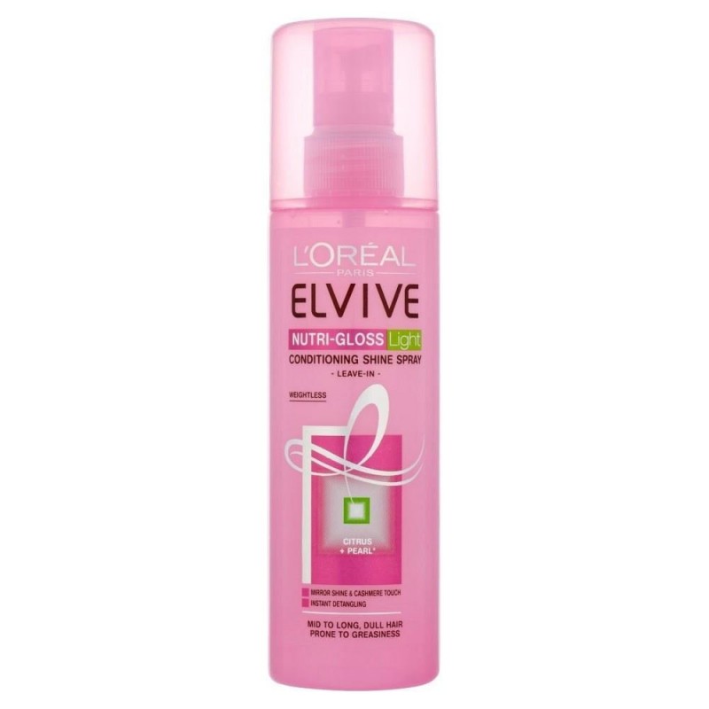 L'Oreal Elvive NutriGloss Light Conditioner Spray 200 ml £2.79