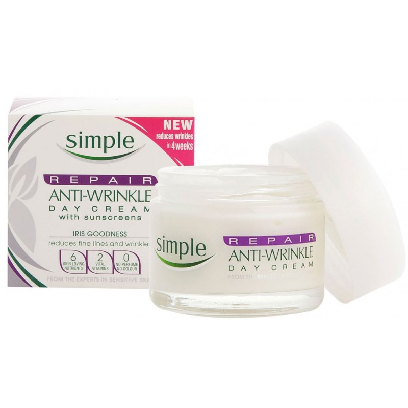 Simple Anti-Wrinkle Day Cream 50 ml - 25.95 kr