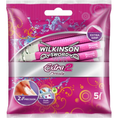 Wilkinson Sword Extra 2 Beauty Disposable Razors 5 kpl