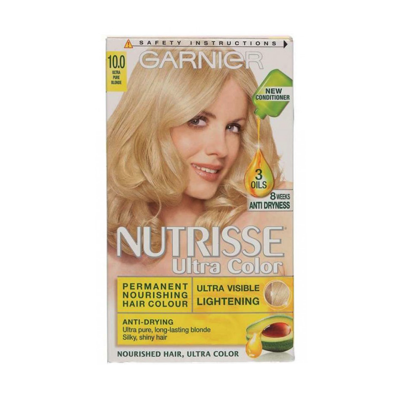  Garnier Nutrisse Ultra Color 10 0 Ultra Pure Blonde 1 stk 