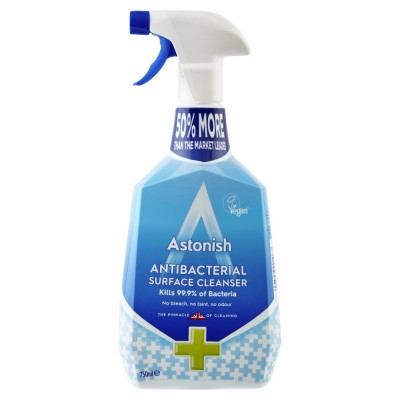 Astonish Anti Bacterial Cleanser Spray 750 ml