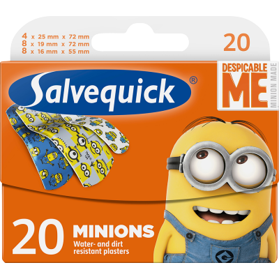Salvequick Minions Band Aids 20 pcs