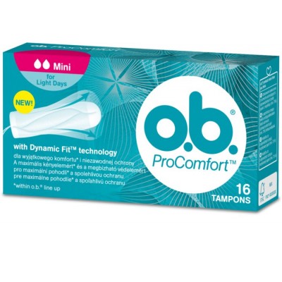O.B. Pro Comfort Mini 16 pcs