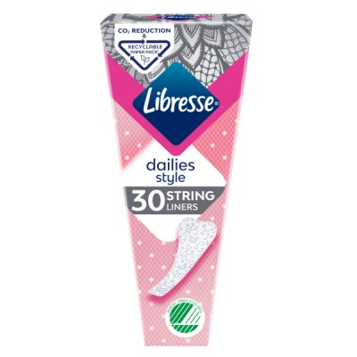 Libresse Daily Fresh String Pantyliners 30 stk