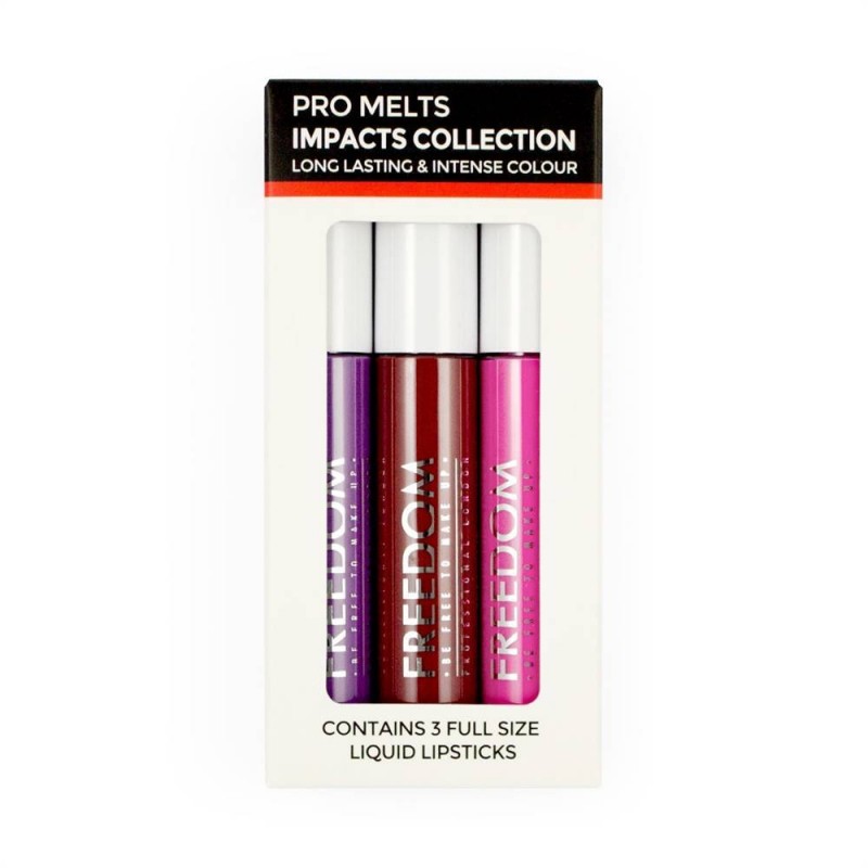 Freedom Makeup Pro Melts Stripped Lipgloss Collection 3 