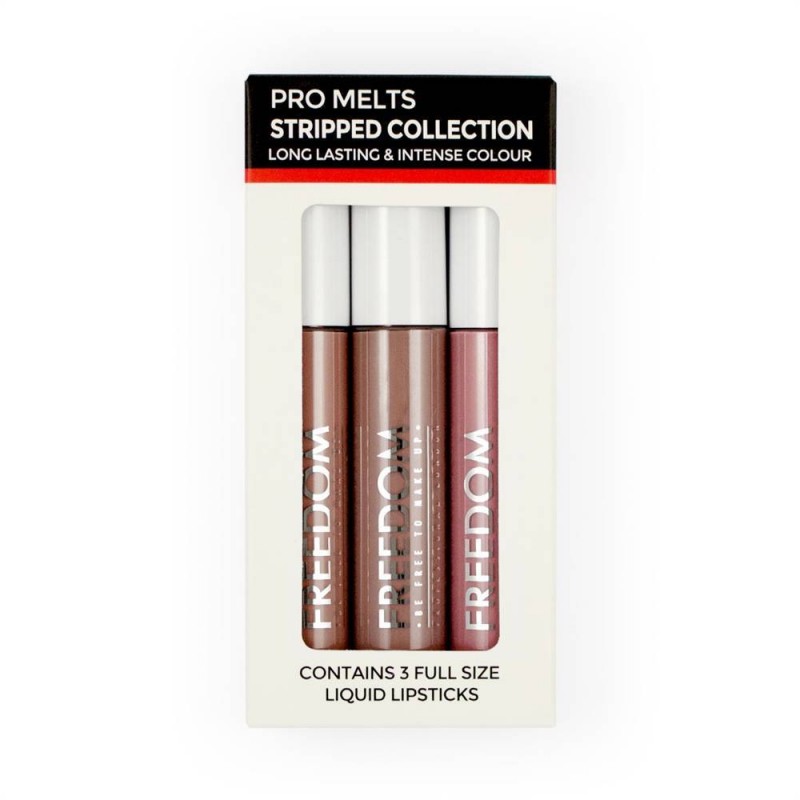 Freedom Makeup Pro Melts Naked Lipgloss Collection 3 stk 