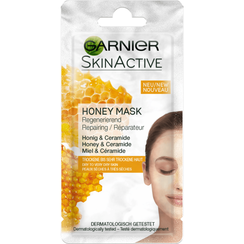 Garnier Skin Active Honey Mask 8 ml - 41.95 kr + Fri Frakt og Ingen Toll