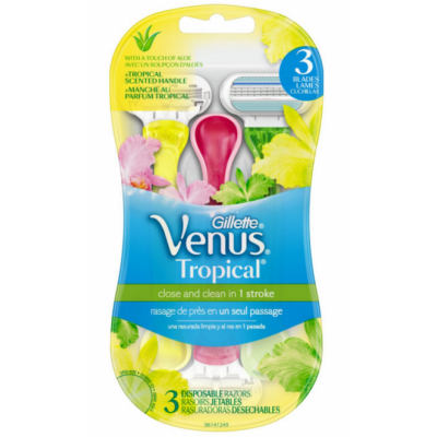 Gillette Venus Tropical Disposable Razors 3 st