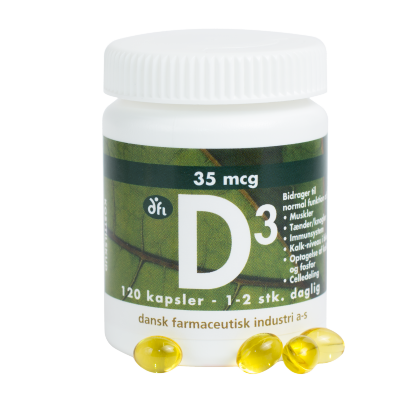 DFI Vitamine D3 - 35 mcg 120 tabletten