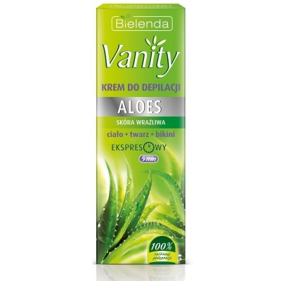 Bielenda Vanity Aloe Vera Body & Face & Bikini Hair Removal Cream 100 ml