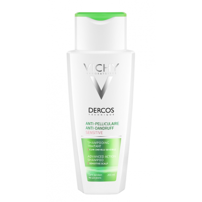 Vichy Dercos Anti-Dandruff Shampoo Sensitive Hair 200 ml