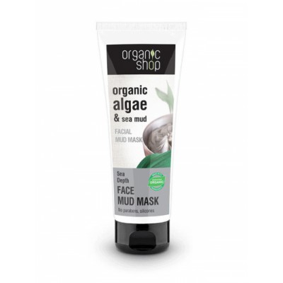Organic Shop Organic Algae & Sea Mud Face Mask 75 ml