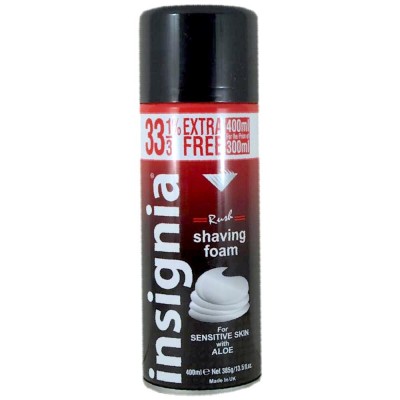 Insignia Shaving Foam Rush Sensitive Skin 400 ml