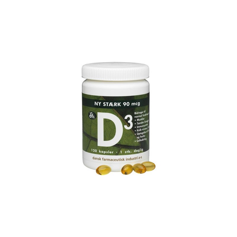DFI D3-vitamiini 90 mcg