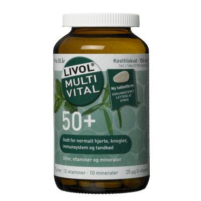 Livol Multi Vital 50+ 150 kpl