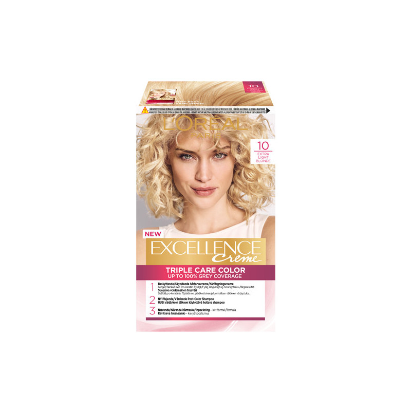 L'Oreal Excellence Creme Hair Color 10 Extra Light Blonde 1 pcs - £9.45