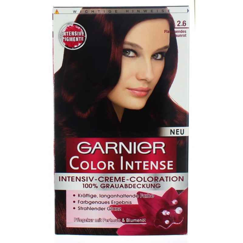 Garnier Color Intense 2.6 Flaming Reddish Brown 1 pcs - £1.95