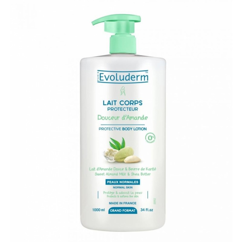 Evoluderm Sweet Almond Milk And Shea Butter Body Lotion 1000 Ml 4995 Kr