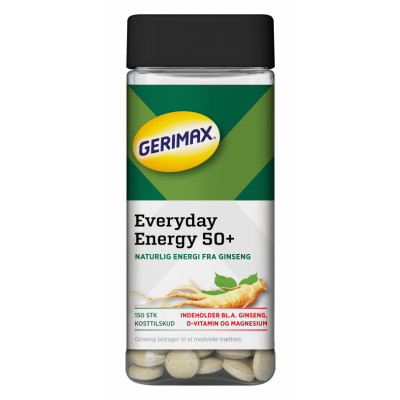 Gerimax Daglig Energi 50+ 240 stk
