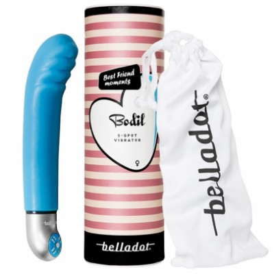Belladot Bodil G-Spot Vibrator Blue 1 pcs