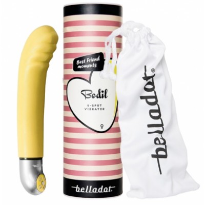 Belladot Bodil G-Spot Vibrator Yellow 1 st