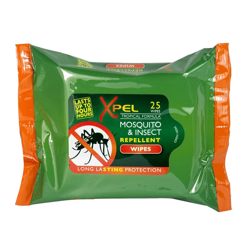 Xpel Mosquito & Insect Repellent Wipes