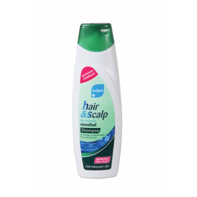 Medipure Hair & Scalp Menthol Anti-Dandruff Shampoo 400 ml