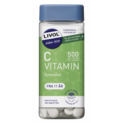 Livol Mono Sterk Vitamine C 230 st