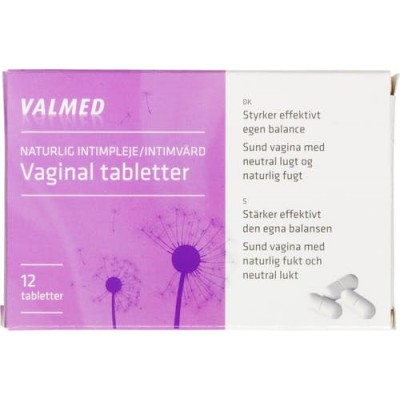 Valmed LadyBalance Vaginale Tabletten 12 st