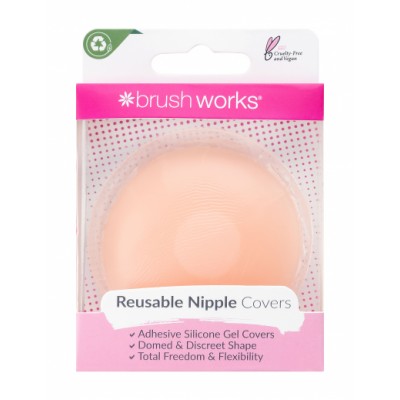 Brush Works Re-Usable Silicone Nipple Covers 1 pcs
