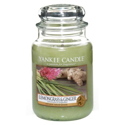 Yankee Candle  Classic Large Jar Lemongrass & Ginger Candle 623 g