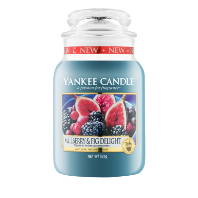 Yankee Candle Classic Large Jar Mulberry & Fig Candle 623 g