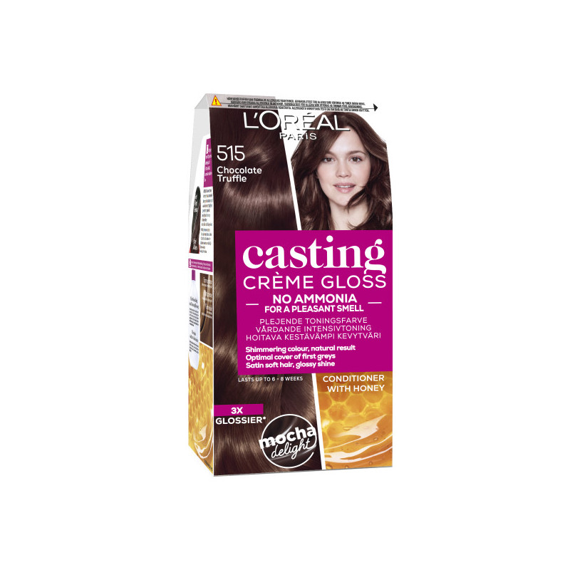 L'Oreal Casting Creme Gloss 515 Frozen Brownie Chocolate Truffle 1 kpl