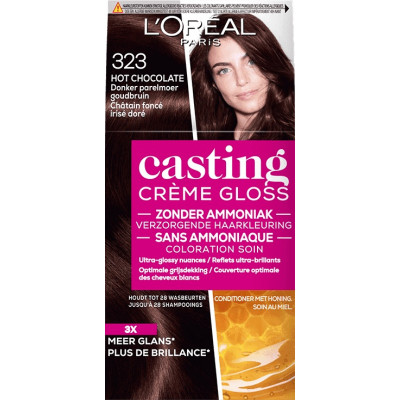 L'Oreal Casting Creme Gloss 323 Dark Chocolate 1 pcs