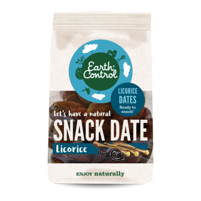 Earth Control Licorice Snack Dates 200 g