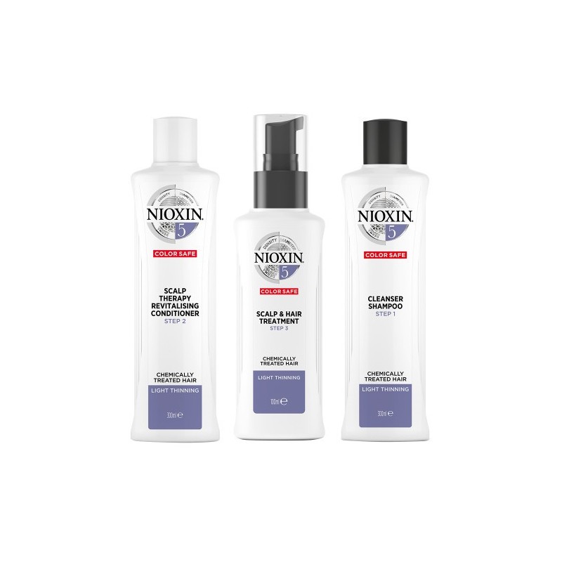 Nioxin Starter Set System 5 For Frizzy Untreated Hair 150 Ml + 150 Ml 