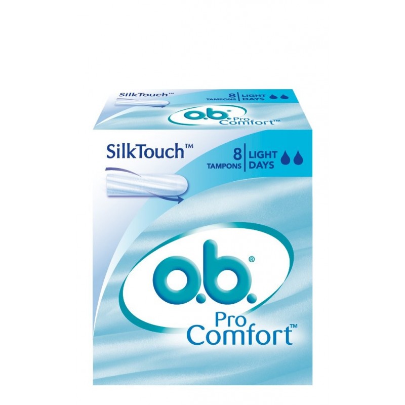 O.B. Pro Comfort Light Days 8 Stk - 15.95 Kr