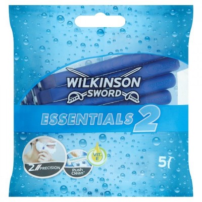 Wilkinson Sword Men Essentials 2 Disposable Razor 5 pcs