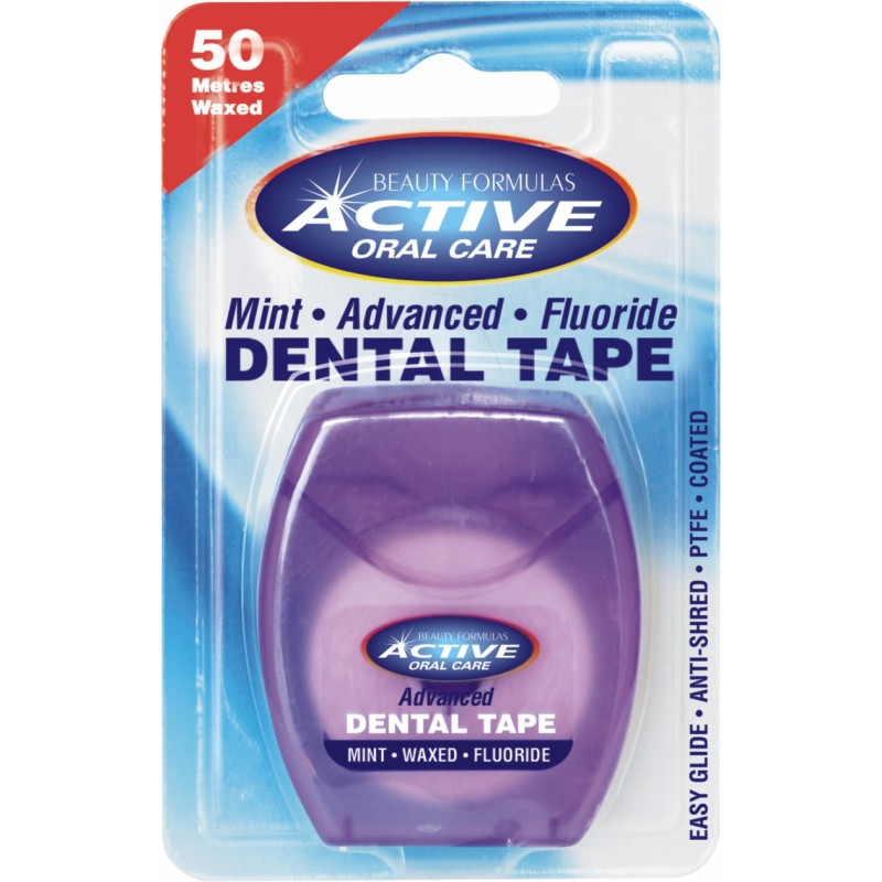 Active Oral Care Advanced Mint Fluoride Dental Tape 50 m - 1.59 EUR ...