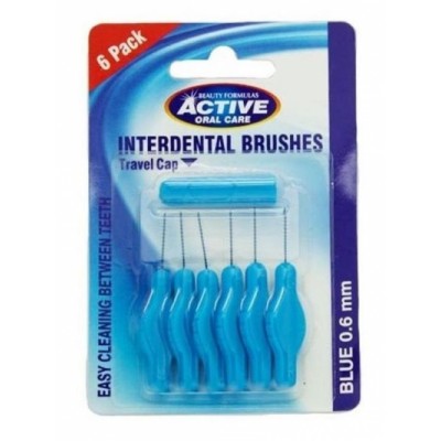 Active Oral Care Interdental Brushes 0,6 mm 6 st