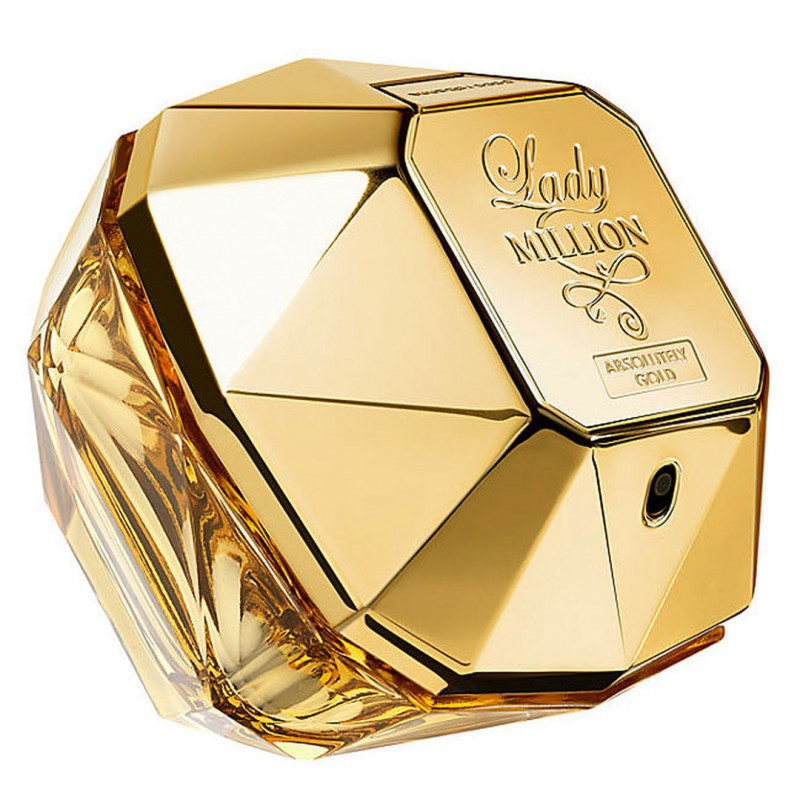 Paco Rabanne Lady Million Absolutely Gold Pure Perfume 80 ml - 1199.95 ...