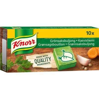 Knorr Grøntsagsbouillon 10 stk