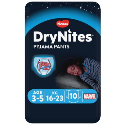 DryNites Boy Pyjama Pants 3-5 Years 10 kpl