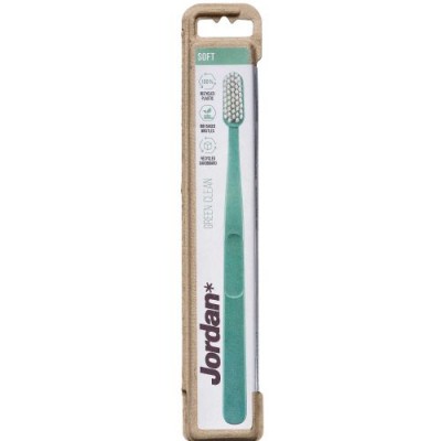 Jordan Green Clean Toothbrush Soft 1 pcs
