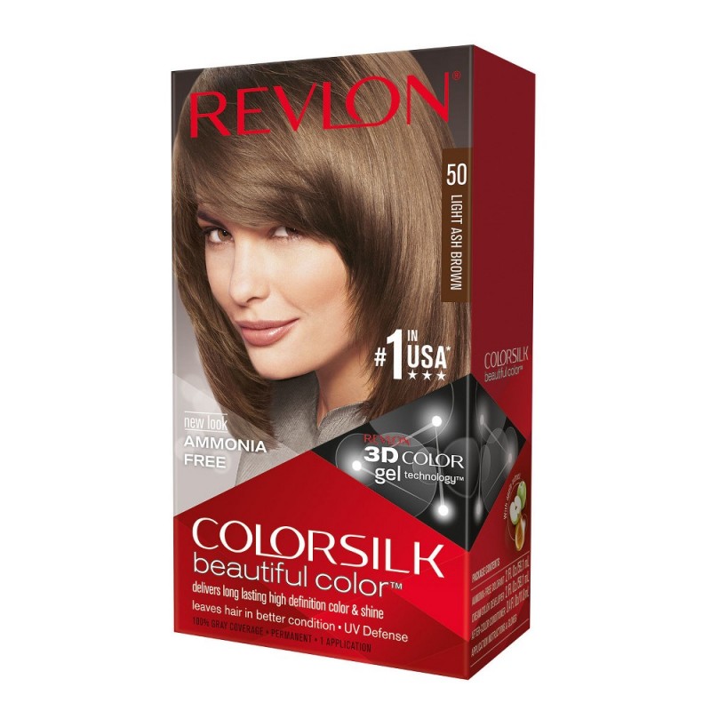 Revlon Colorsilk Permanent Haircolor 50 Light Ash Brown 1