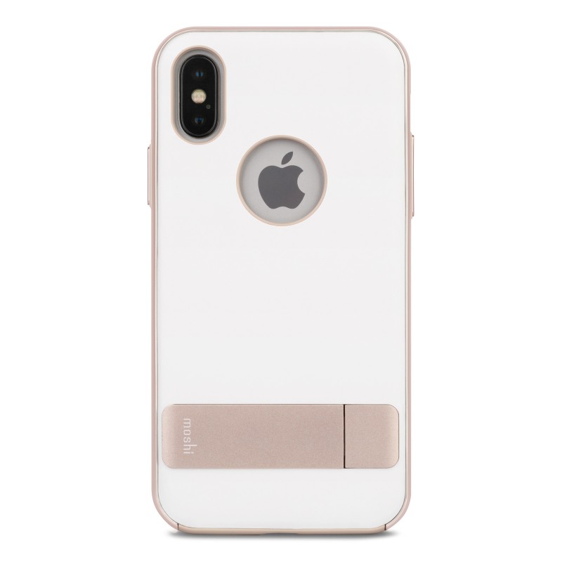 Moshi Kameleon Kickstand Case iPhone X/XS Ivory Wh   ite